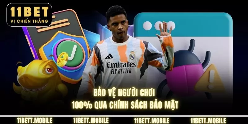 Bảo vệ người chơi 100% qua chính sách bảo mật