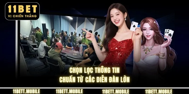 Chọn lọc thông tin chuẩn từ các diễn đàn lớn