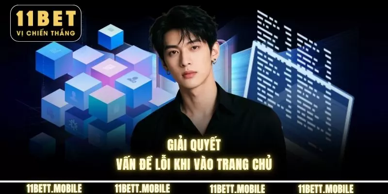 Giải quyết vấn đề lỗi khi vào trang chủ