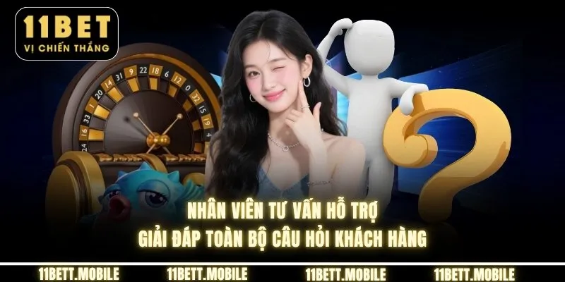 Nhân viên tư vấn hỗ trợ giải đáp toàn bộ câu hỏi khách hàng