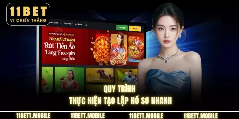 Quy trình thực hiện tạo lập hồ sơ nhanh