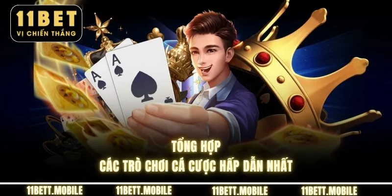Tổng hợp các trò chơi cá cược hấp dẫn nhất