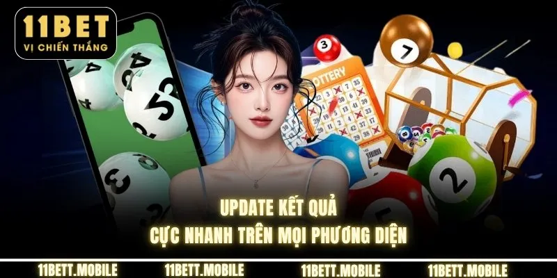 Update kết quả cực nhanh trên mọi phương diện